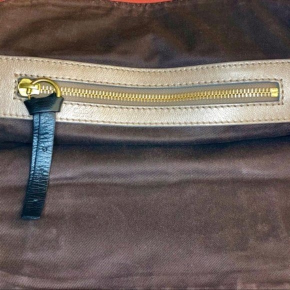 Chloe Vintage Quilted Bay Large Leather Bag in Whiskey Orange - Picture 11 of 15